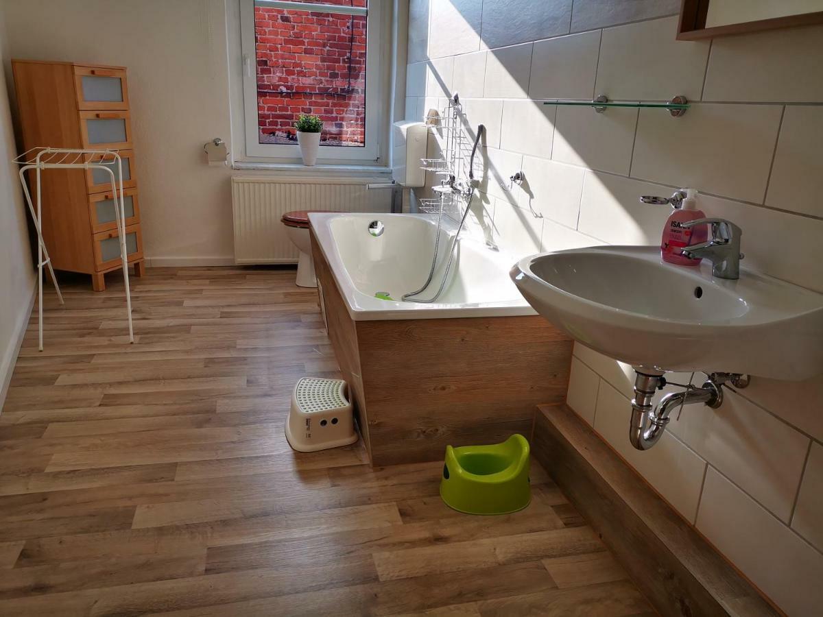 Landidylle Mertensdorf - Ferienwohnung Triglitz Exteriör bild