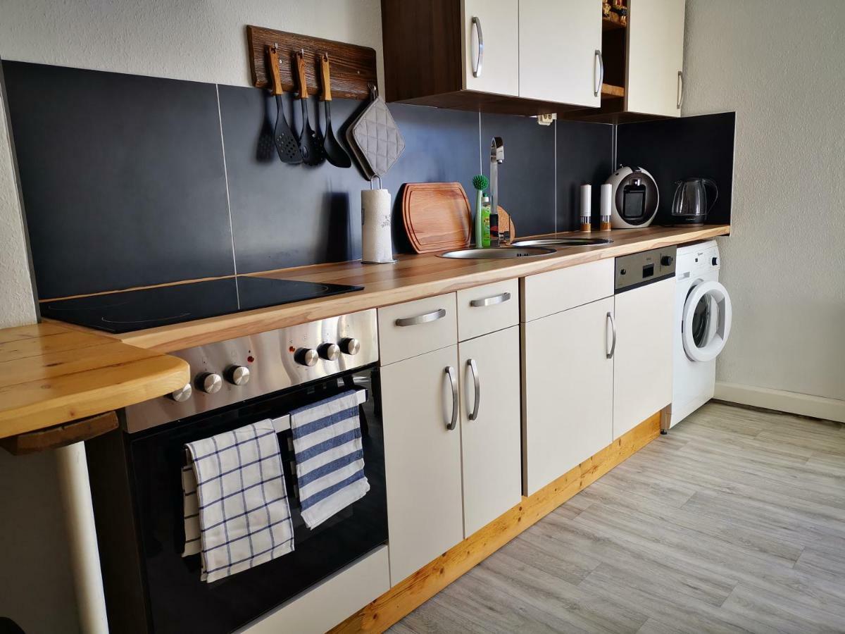 Landidylle Mertensdorf - Ferienwohnung Triglitz Exteriör bild